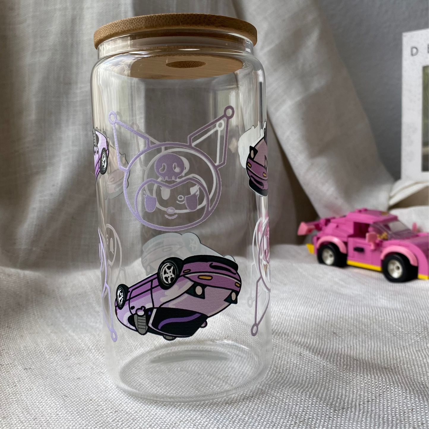Kuromi X Miata Roadstar Roadsters 16 oz Cup