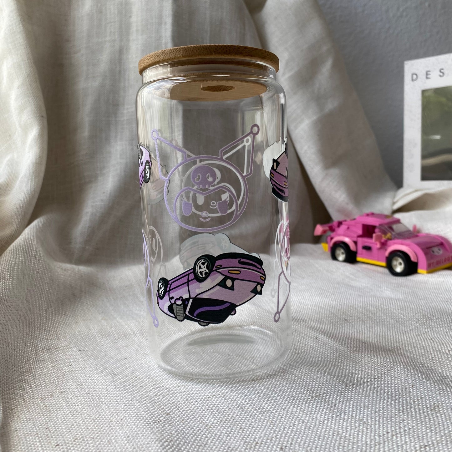 Kuromi X Miata Roadstar Roadsters 16 oz Cup