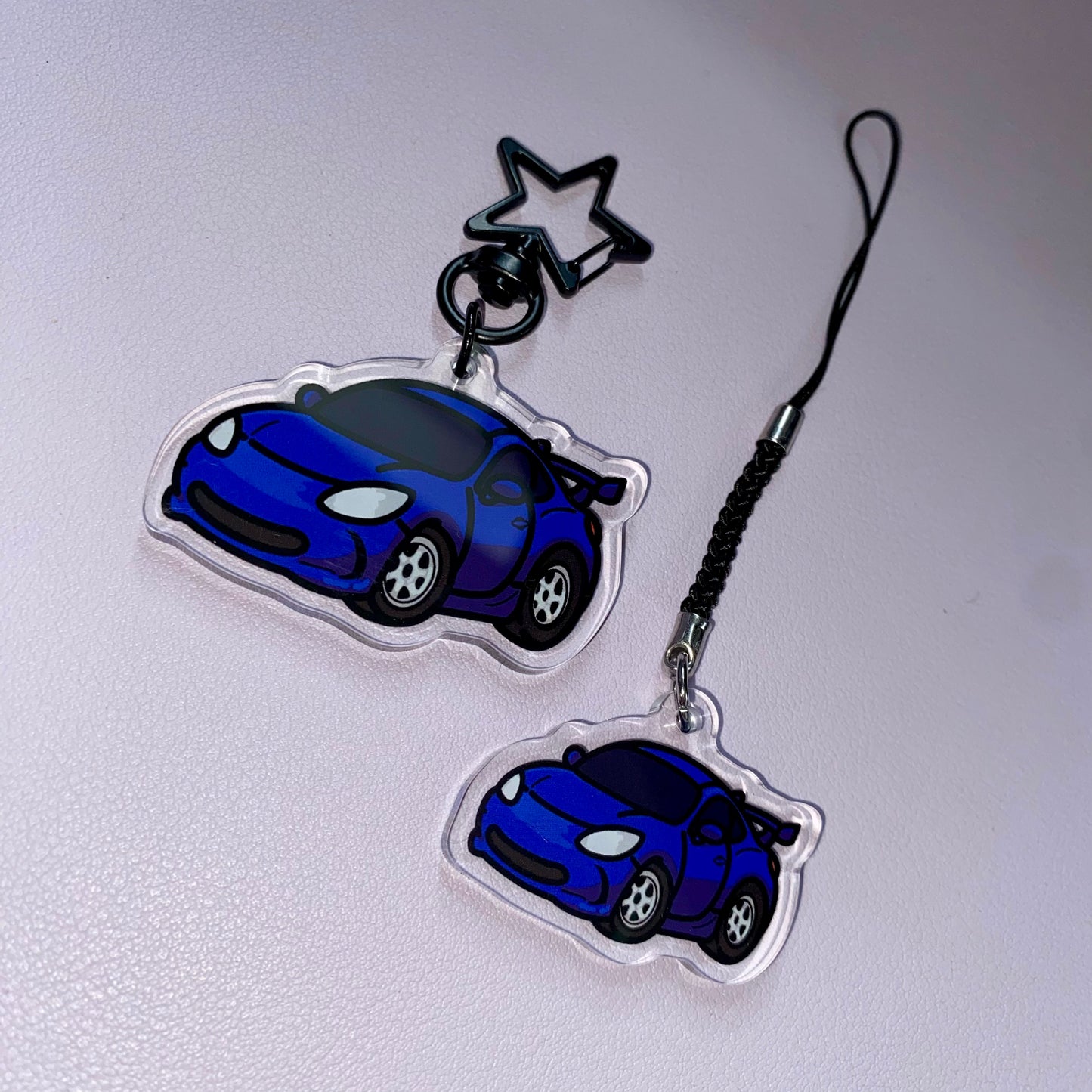 π₯ Limited GR86 Charms + Keychains (Red β€οΈ/Blue π) β Roadstar Roadsters