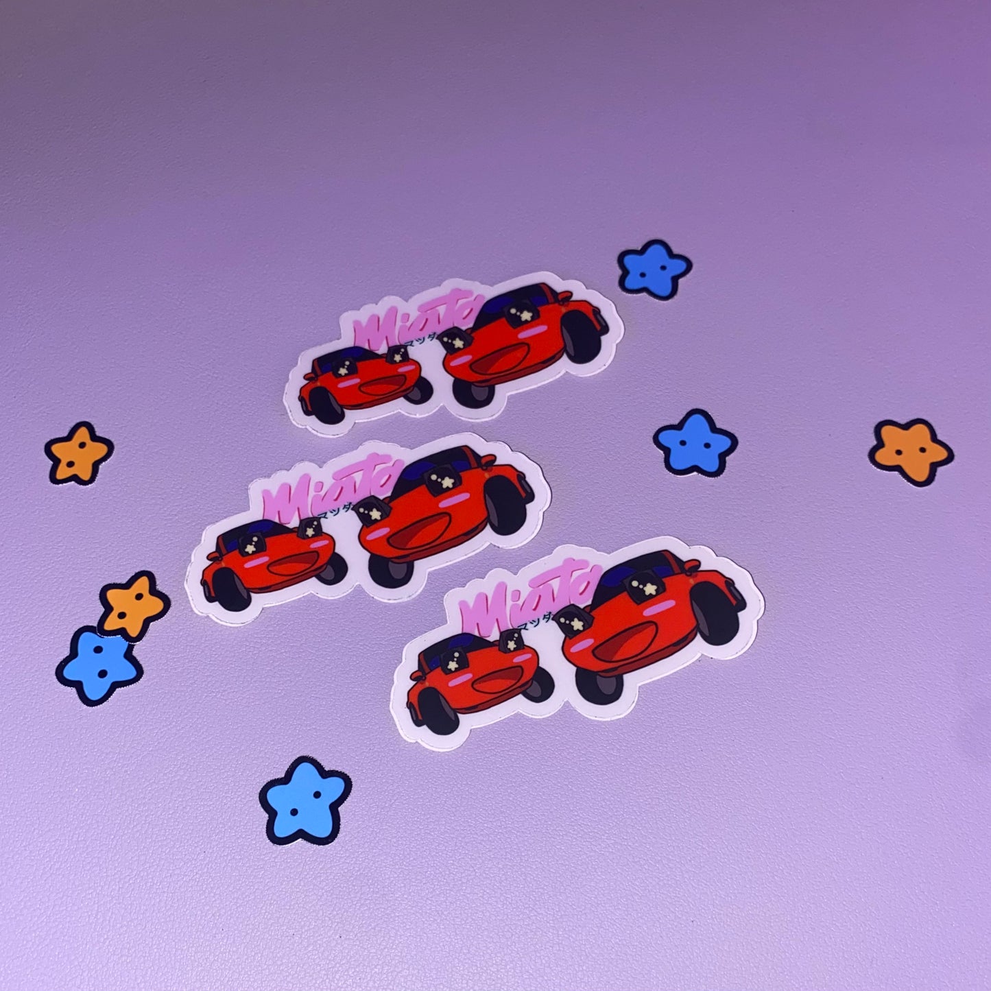Double Trouble Miatas Sticker| ROADSTAR ROADSTERS