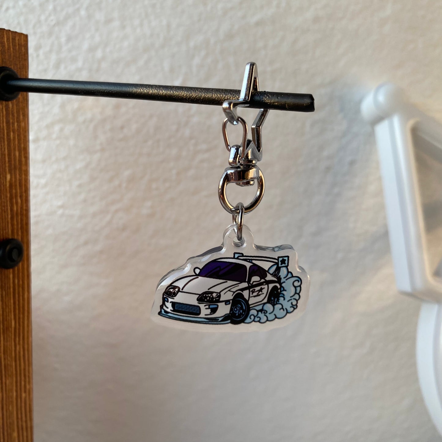 Epoxy Toyota Supra Keychain | ROADSTAR ROADSTERS