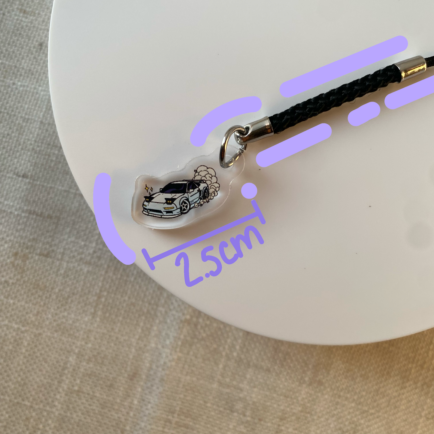 MIni NSX Phone Charm | ROADSTAR ROADSTERS