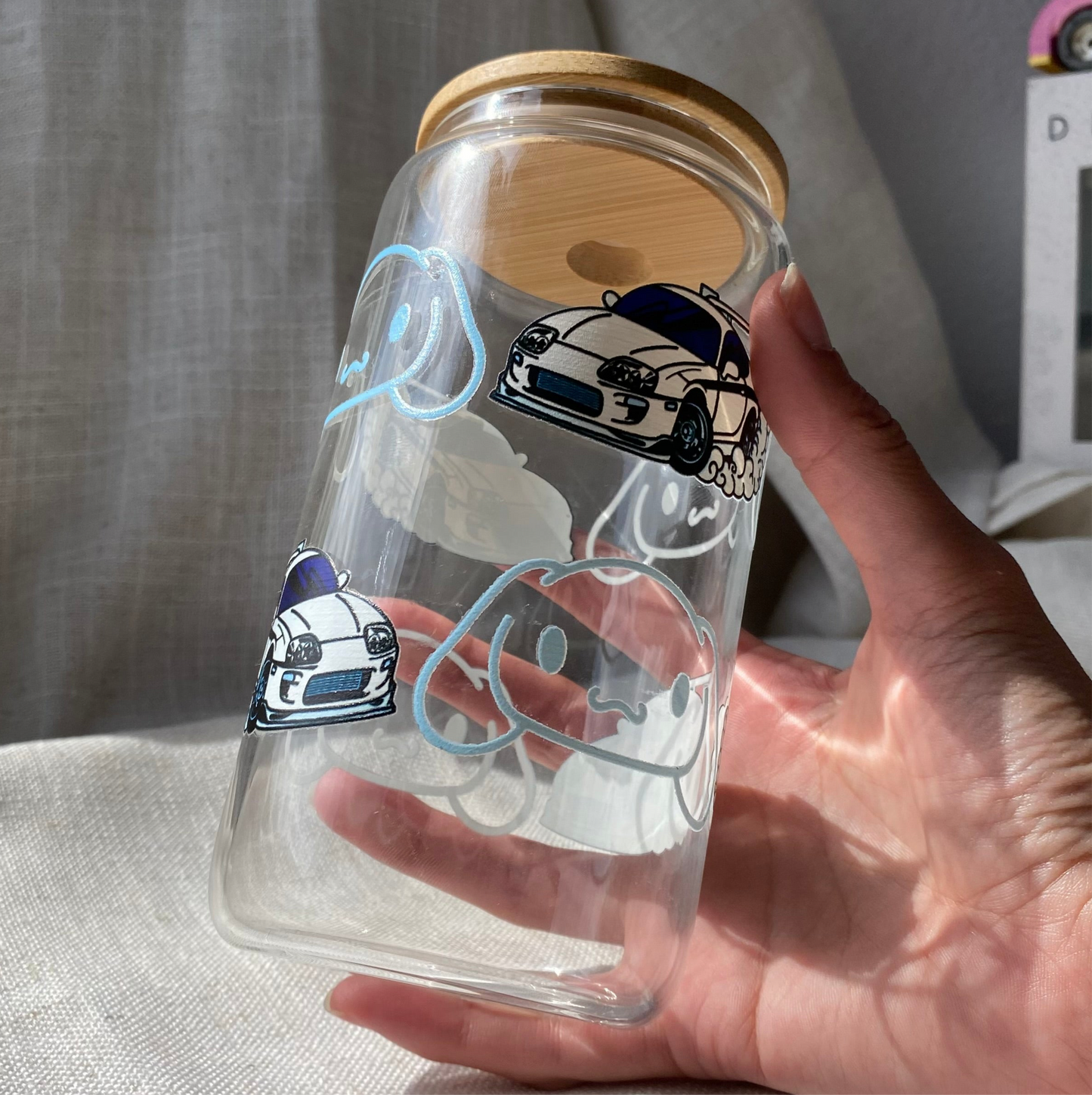 Cinnamoroll X Supra Roadstar Roadsters 16 oz Cup
