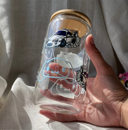 Cinnamoroll X Supra Roadstar Roadsters 16 oz Cup