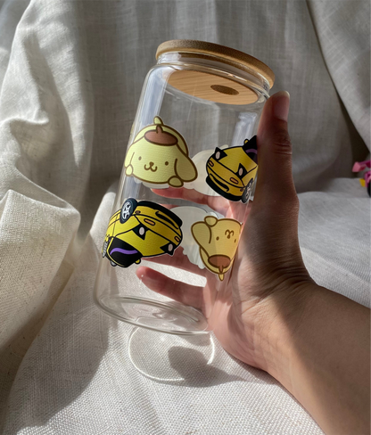 Pompompurin X Roadstar Roadsters 16 oz Cup