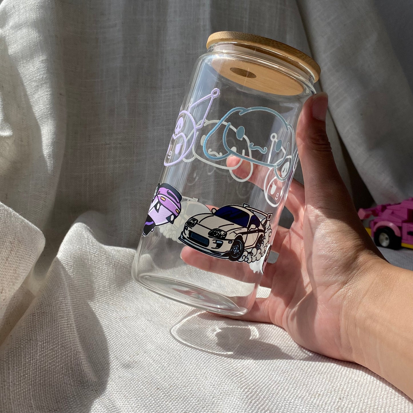 Cinnamoroll X Supra Roadstar Roadsters 16 oz Cup