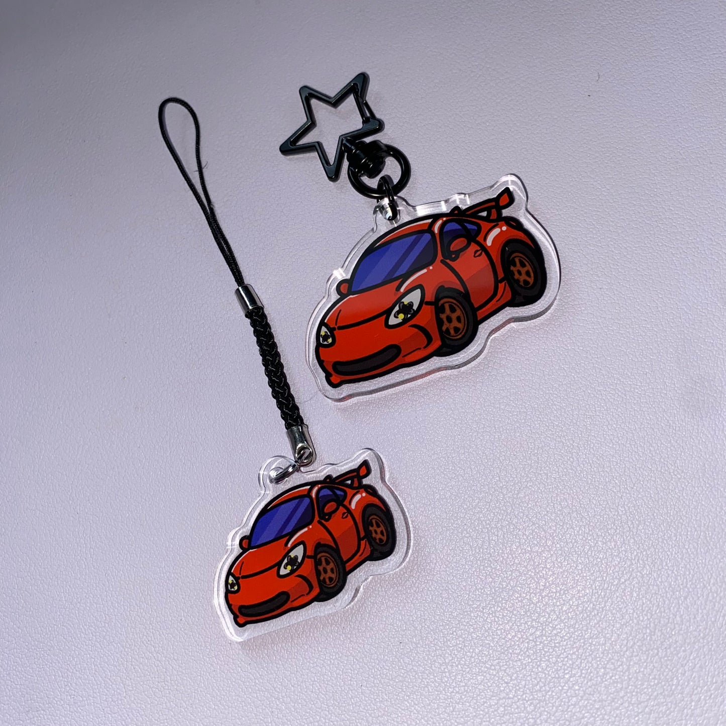 🔥 Limited GR86 Charms + Keychains (Red ❤️/Blue 💙) – Roadstar Roadsters