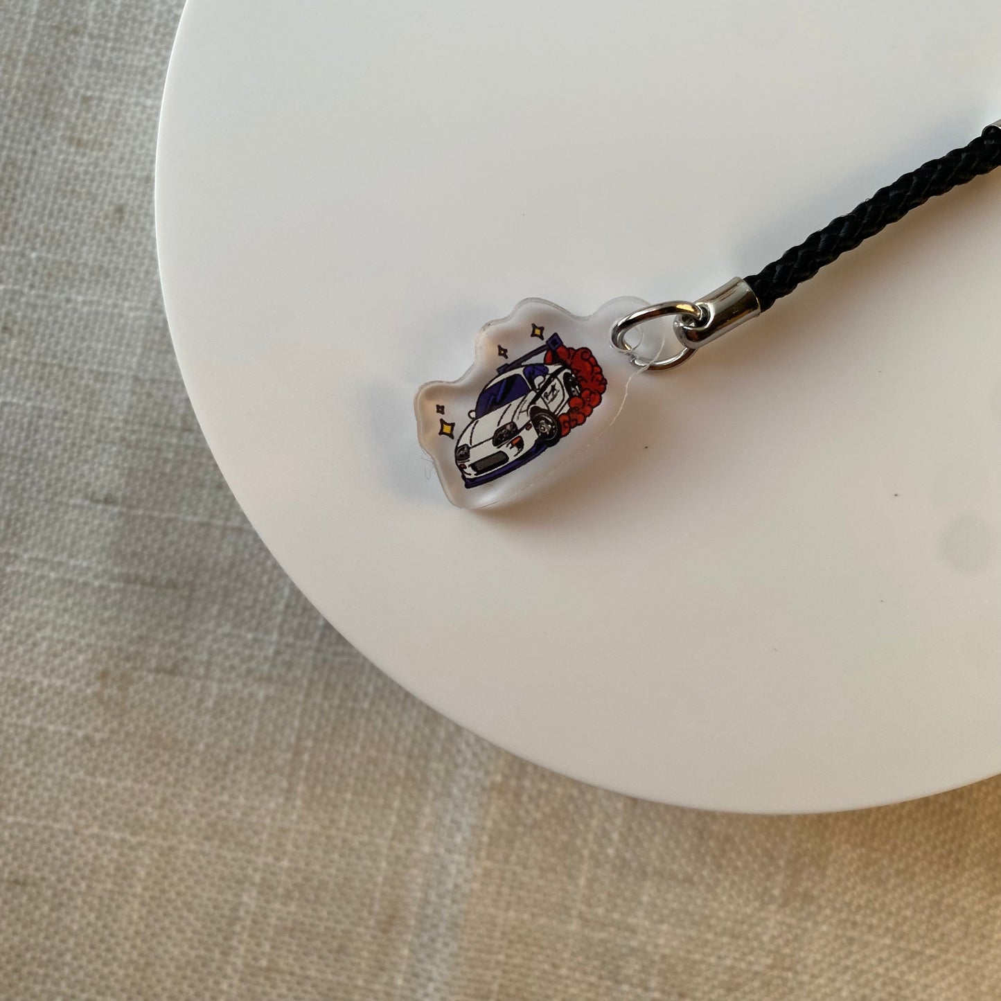 Mini Toyota Supra Phone Charm | ROADSTAR ROADSTERS
