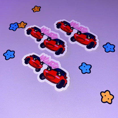 Double Trouble Miatas Sticker| ROADSTAR ROADSTERS