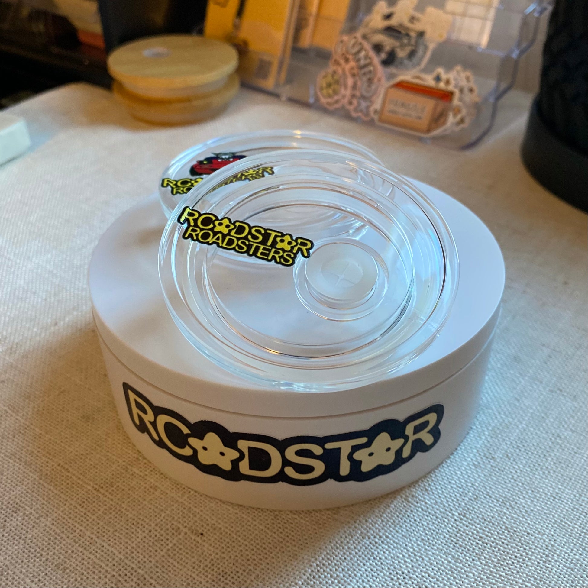 Roadstar Roadsters Logo Acrylic Lid