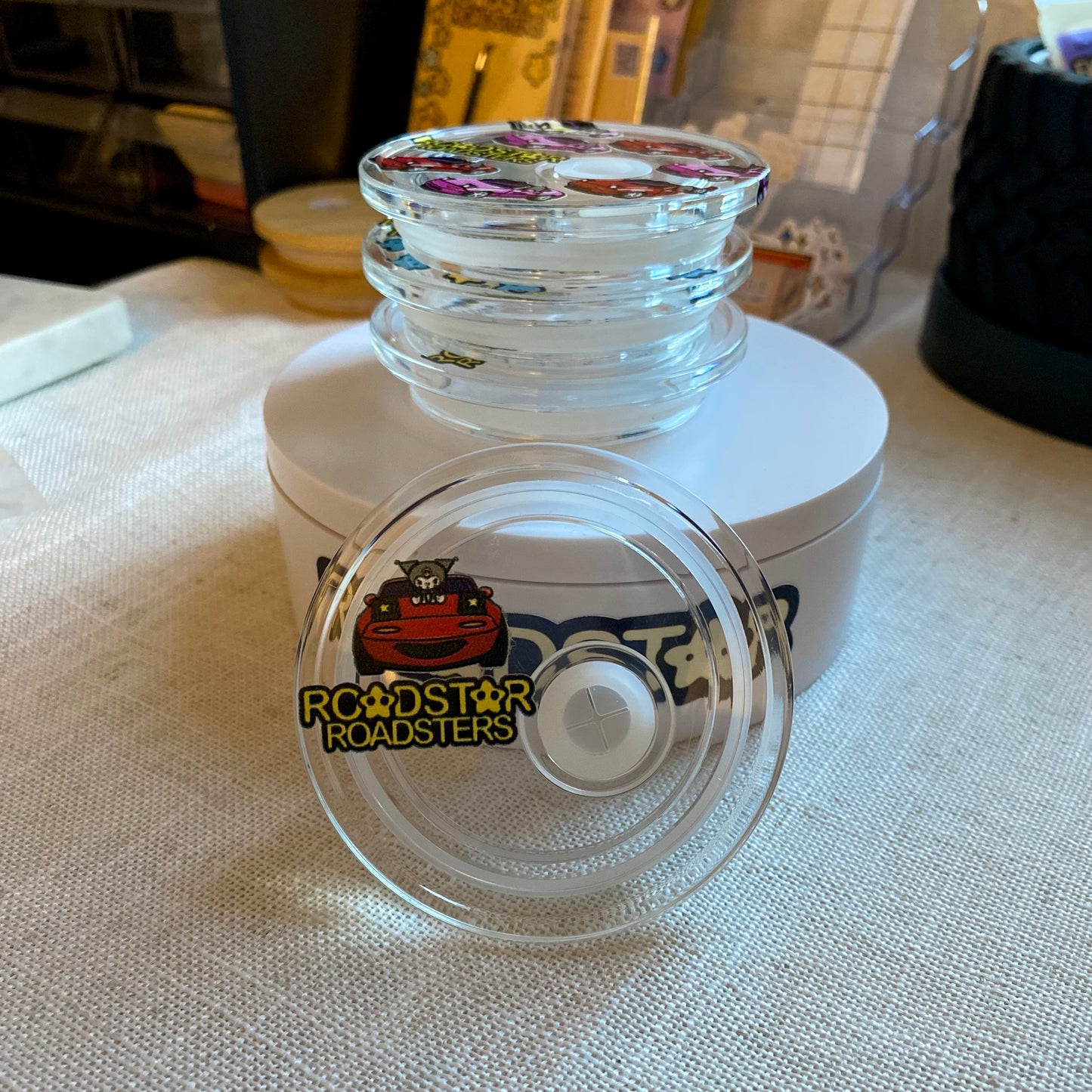Kuromi and Roadstar Tumbler Lid
