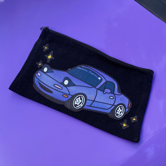 Lavender Miata Canvas Pouch – Roadstar Roadsters