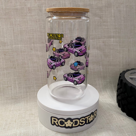 Purple NA Miata Glass Cup – Kawaii Roadster Tumbler